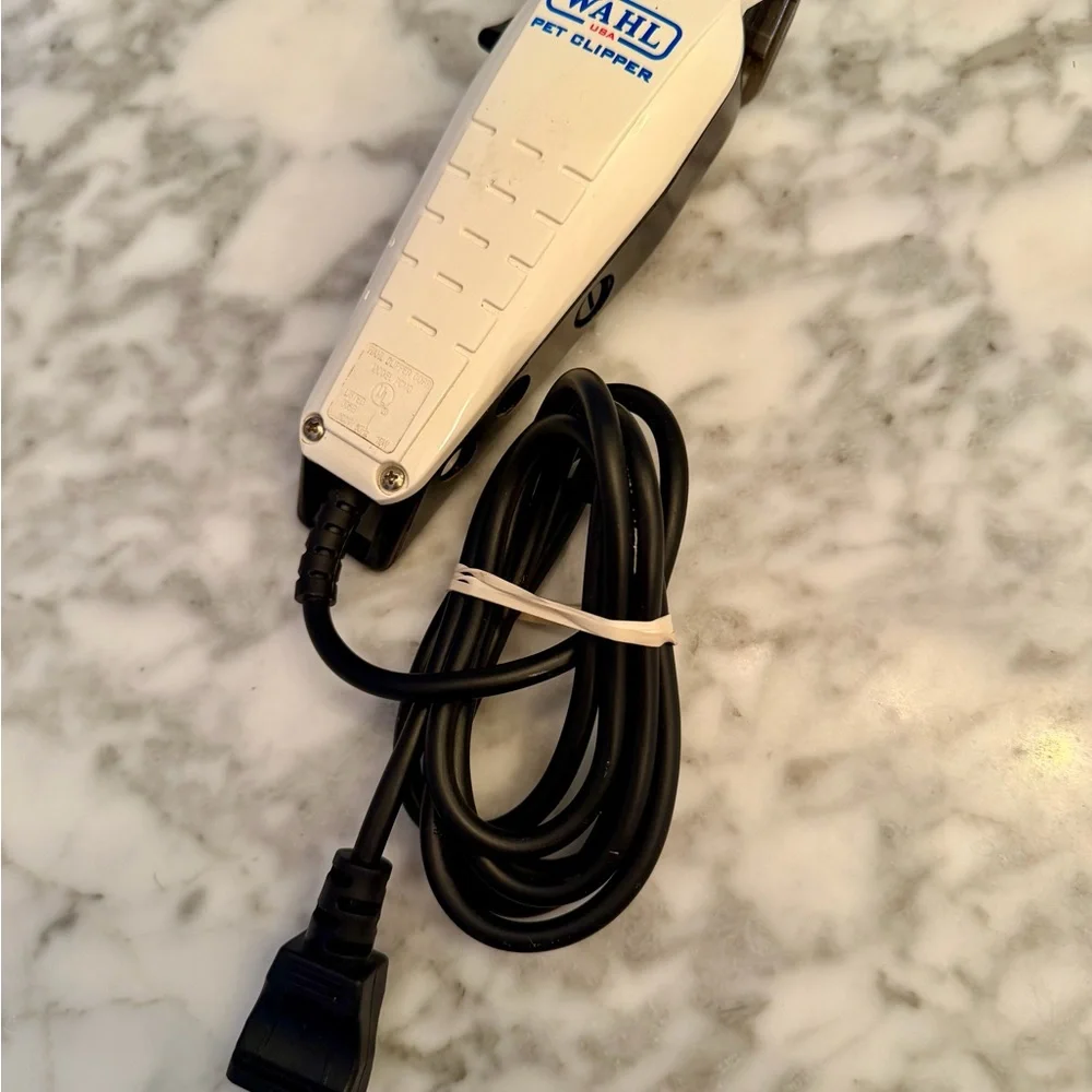 Wahl Precision Pet Clipper USA Model PCMC 120V 12W White Tested Working professi